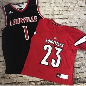 Small louisville football jersey!